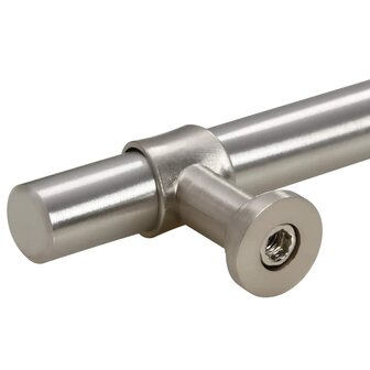 Handvatten 10 st 64 mm roestvrij staal zilverkleurig 9