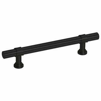 Handvatten 10 st 96 mm roestvrij staal zwart 6