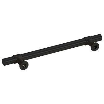Handvatten 10 st 128 mm roestvrij staal zwart 7