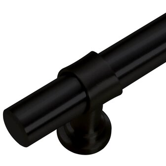 Handvatten 10 st 128 mm roestvrij staal zwart 8