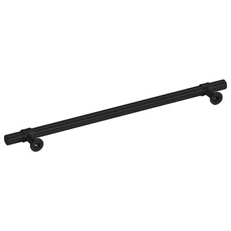 Handvatten 5 st 224 mm roestvrij staal zwart 7