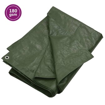 Dekzeil 180 g/m&sup2; 3x4 m HDPE groen 1