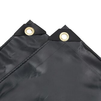 Dekzeil 650 g/m&sup2; 1,5x2,5 m zwart 5