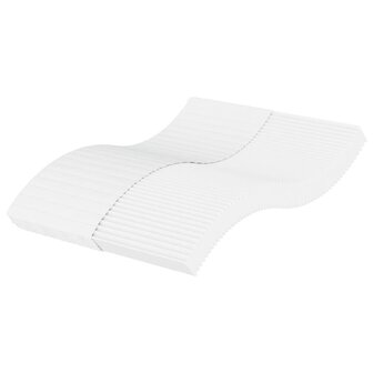 Schuimmatras hardheid H2 H3 120x200 cm wit 1