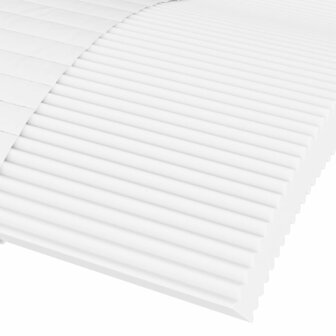 Schuimmatras hardheid H2 H3 180x200 cm wit 5