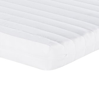 Schuimmatrassen 2 st 7 zones hardheid 20 ILD 90x190 cm wit 8