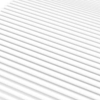Schuimmatras hardheid H2 H3 100x210 cm wit 5