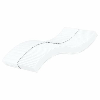 Schuimmatras hardheid H2 H3 90x220 cm wit 1