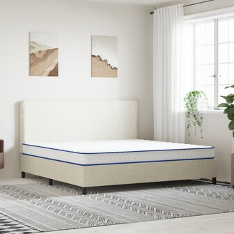 Matras 200x180x17 cm traagschuim 1