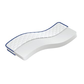 Traagschuimmatras 80x160x17 cm wit 2