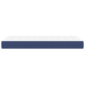 Pocketveringmatras 90x190x20 cm stof blauw 4