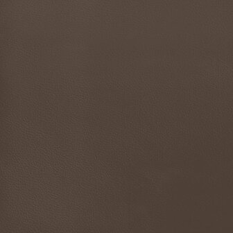 Pocketveringmatras 100x200x20 cm kunstleer bruin 6