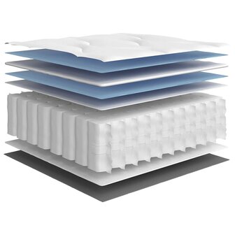 Pocketveringmatras middelhard 90x200 cm 6