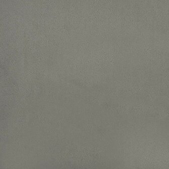 Pocketveringmatras 90x220x20 cm fluweel lichtgrijs 6