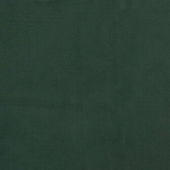 Pocketveringmatras 90x220x20 cm fluweel donkergroen 6