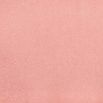 Pocketveringmatras 100x220x20 cm fluweel roze 6