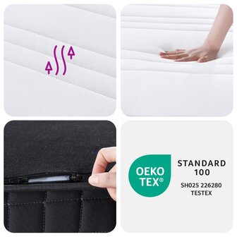 Binnenveringmatras middelhard 100x200 cm 8