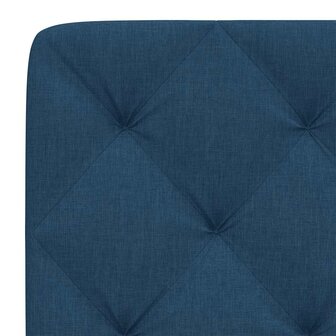 Hoofdbordkussen 100 cm stof blauw 7