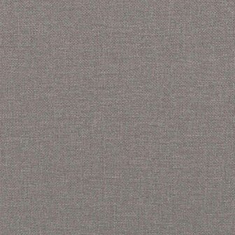 Hoofdbordkussen 120 cm stof taupe 8