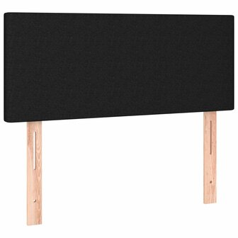 Hoofdbord 80x5x78/88 cm stof zwart 2