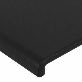 Hoofdbord 80x5x78/88 cm kunstleer zwart 4