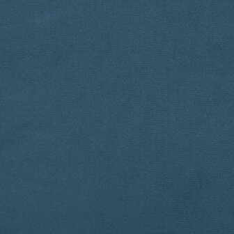 Hoofdbord 80x5x78/88 cm fluweel donkerblauw 7