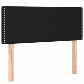 Hoofdbord 80x5x78/88 cm stof zwart 2