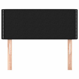 Hoofdbord 80x5x78/88 cm stof zwart 3