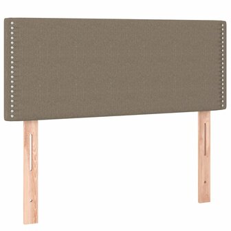 Hoofdbord 80x5x78/88 cm stof taupe 2