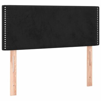 Hoofdbord 80x5x78/88 cm fluweel zwart 2