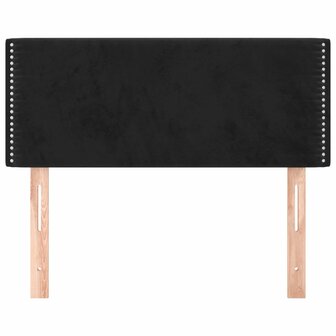 Hoofdbord 80x5x78/88 cm fluweel zwart 3