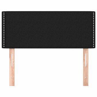 Hoofdbord 90x5x78/88 cm stof zwart 3