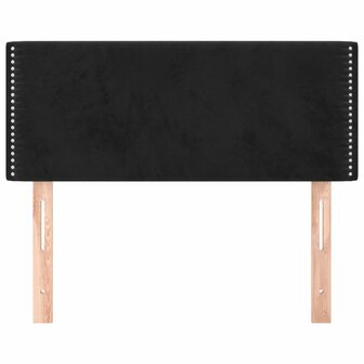 Hoofdbord 90x5x78/88 cm fluweel zwart 3