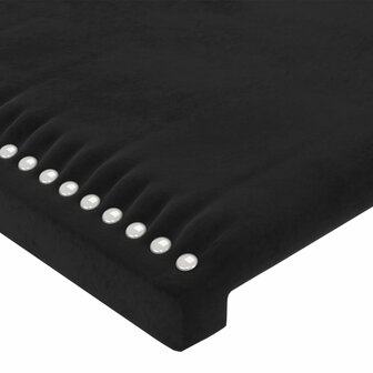 Hoofdbord 90x5x78/88 cm fluweel zwart 4
