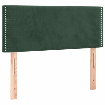 Hoofdbord 90x5x78/88 cm fluweel donkergroen 2