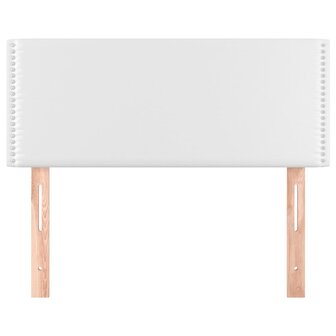 Hoofdbord 100x5x78/88 cm kunstleer wit 3