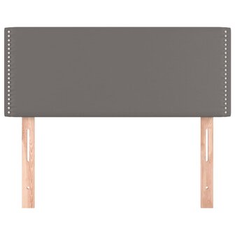 Hoofdbord 100x5x78/88 cm kunstleer grijs 3