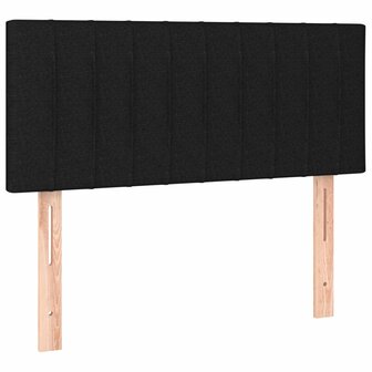 Hoofdbord 80x5x78/88 cm stof zwart 2