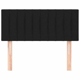 Hoofdbord 80x5x78/88 cm stof zwart 3