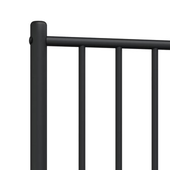 Hoofdbord metaal zwart 75 cm 6