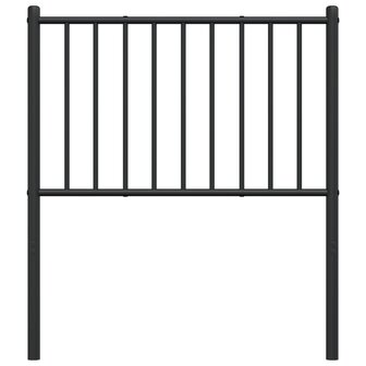Hoofdbord metaal zwart 80 cm 5
