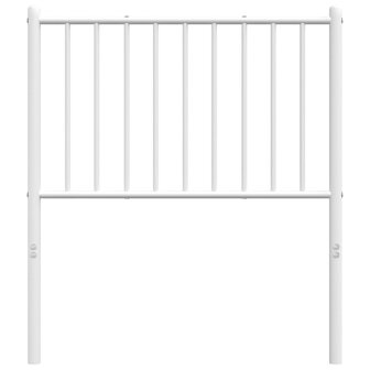 Hoofdbord metaal wit 80 cm 5