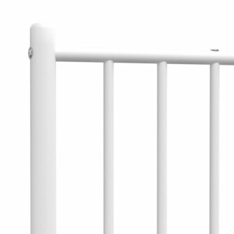 Hoofdbord metaal wit 80 cm 6