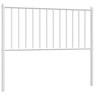 Hoofdbord metaal wit 100 cm 2