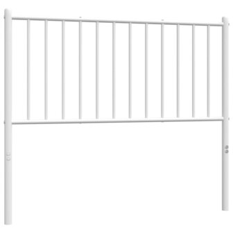 Hoofdbord metaal wit 100 cm 5