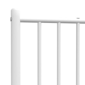 Hoofdbord metaal wit 100 cm 7