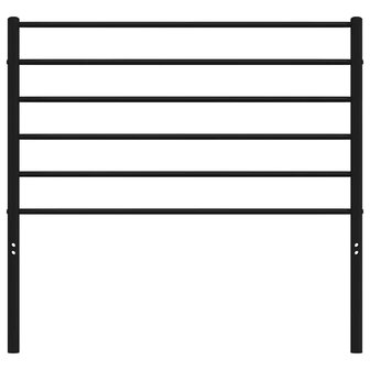 Hoofdbord metaal zwart 100 cm 4