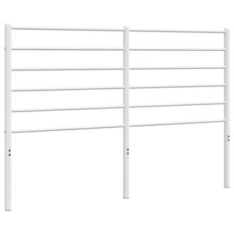 Hoofdbord metaal wit 140 cm 2