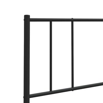 Hoofdbord metaal zwart 100 cm 6