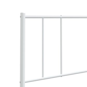 Hoofdbord metaal wit 80 cm 6